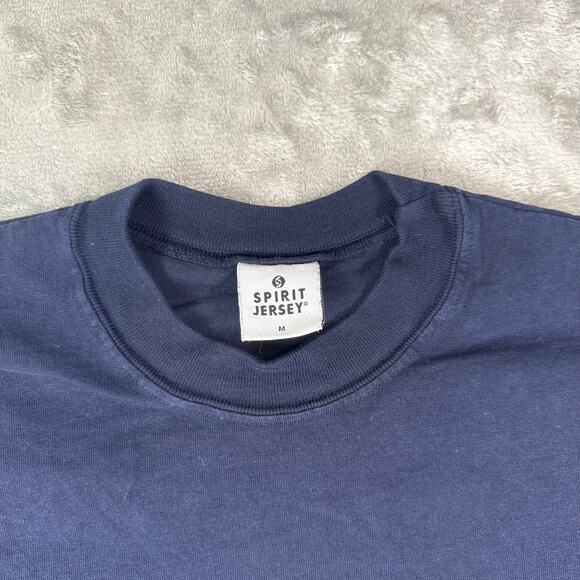 Spirit Jersey Home is where the heart is casual long sleeve shirt womens Medium - Picture 3 of 5